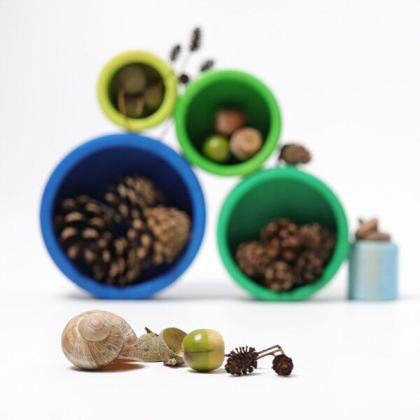 Grimms Houten Kommen Set Oceaan