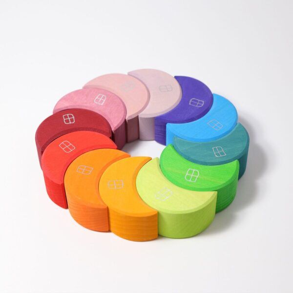 Grimms Stapelspel Maanhuisjes