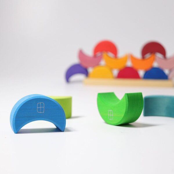 Grimms Stapelspel Maanhuisjes