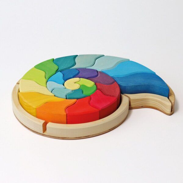 Grimms kleurrijke puzzel – Slak