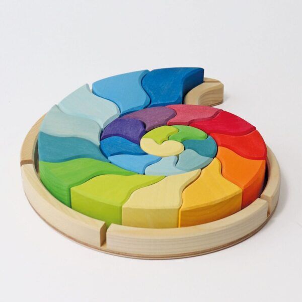 Grimms kleurrijke puzzel – Slak