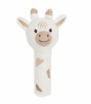 Knuffel Rammelaar Giraffe