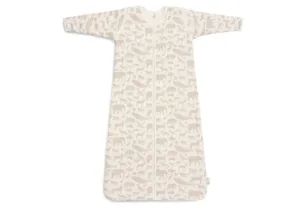 Jollein Baby Slaapzak Met Afritsbare Mouw 70cm Animals – Nougat