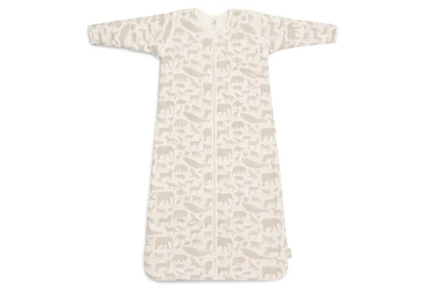 Jollein Baby Slaapzak Met Afritsbare Mouw 70cm Animals – Nougat
