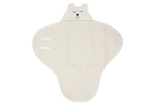 Jollein Wikkeldeken Bear Boucle – Oatmeal foto 2