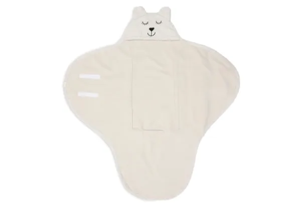 Jollein Wikkeldeken Bear Boucle – Oatmeal