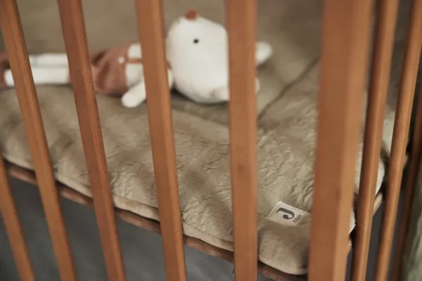 Boxkleed 100x100cm Soft Waves – Olive Green