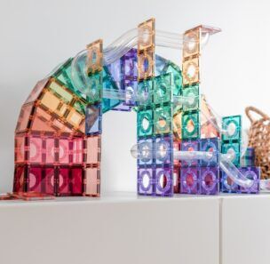 Connetix Pastel Bal Run Set – 106-delig