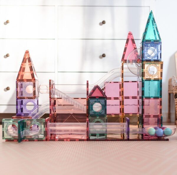 Connetix Pastel Bal Run Set – 106-delig