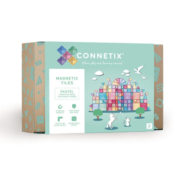 Connetix Pastel Creatieve Set – 120-delig