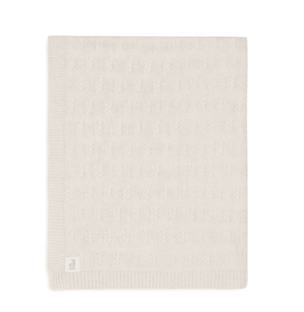 Jollein Deken Wieg 75x100cm Grain Knit – Oatmeal
