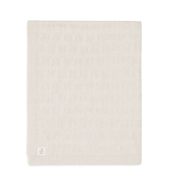 Jollein Deken Ledikant 100x150cm Grain Knit – Oatmeal