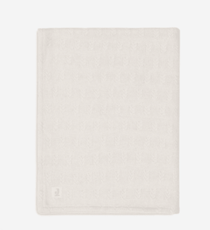Jollein Deken Ledikant 100x150cm Grain Knit – Oatmeal/Velour