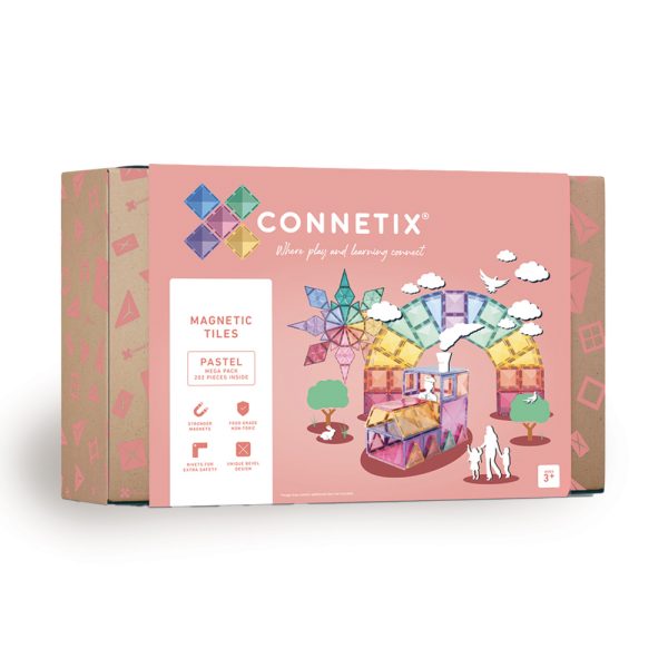 Connetix Pastel Megaset – 202-delig foto 1