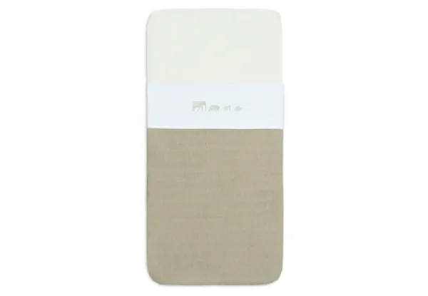 Jollein Laken Ledikant 120x150cm Animals – Olive Green