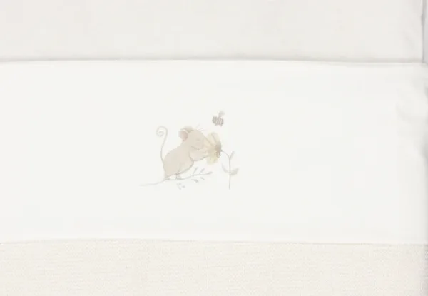 Jollein Laken Wieg 75x100cm Dreamy Mouse