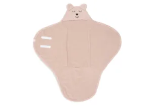 Jollein Wikkeldeken Bear Boucle – Wild Rose foto 2