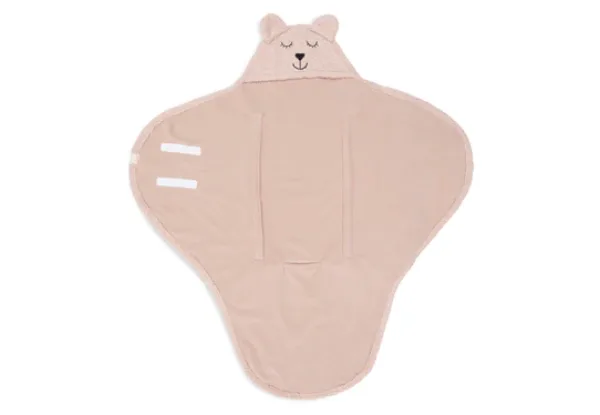 Jollein Wikkeldeken Bear Boucle – Wild Rose