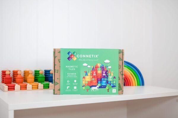 Connetix Regenboog Creatieve Set – 102-delig