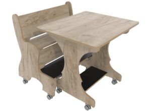 Hoogzit Ergocombi Enkel 80 cm - Grey Craft Oak
