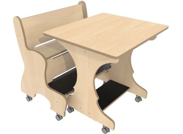 Hoogzit Ergocombi Enkel 80 cm – Berken