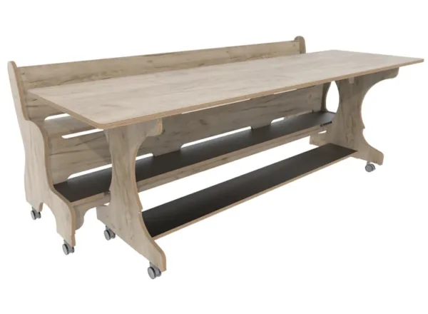 Hoogzit Ergocombi Enkel 185 cm – Grey Craft Oak