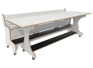 Hoogzit Ergocombi Enkel 220 cm – Wit