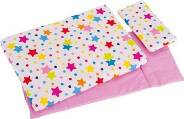 Matras, kussen en deken – Accessoires voor Houten Poppenbed