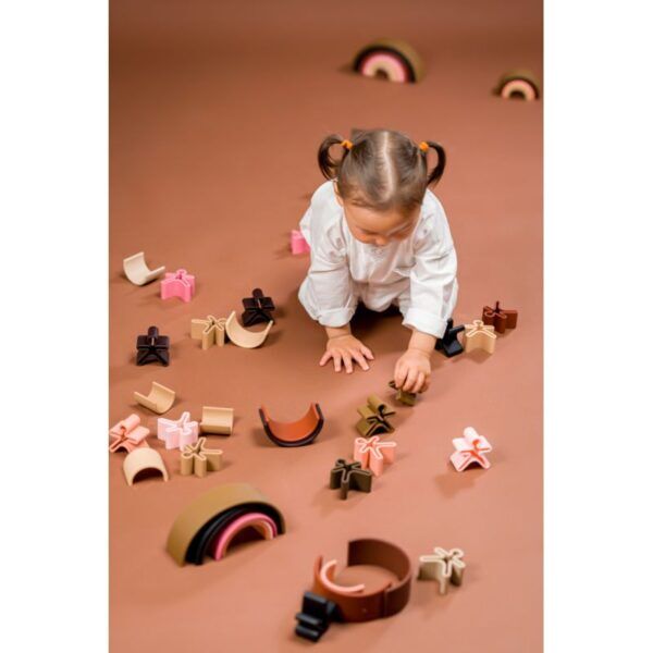 Dëna Siliconen Speelset 6 Rainbow – Regenboog Diversity