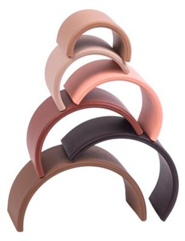 Dëna Siliconen Speelset 6 Rainbow – Regenboog Diversity