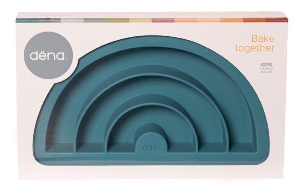 Dëna Siliconen Bakvorm – Rainbow – Regenboog Blauw