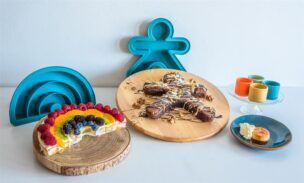 Dëna Siliconen Bakvorm Kind – Pink – Roze foto 2