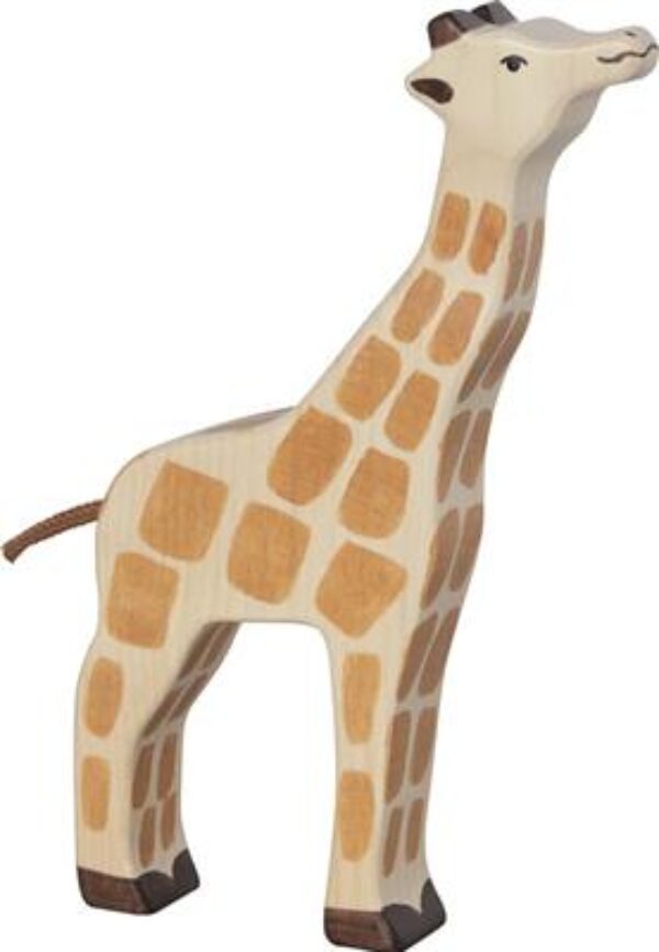 Houten Speelgoed Giraffe foto 1