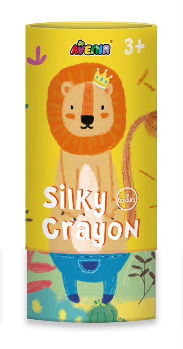 Silky Crayon – Waskrijt – Leeuw foto 1