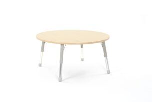 Olaf Tafel Rond in hoogte verstelbaar 120 cm – Hoogte 46-71 cm