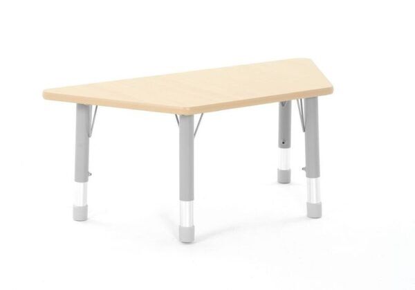 Olaf Tafel Trapezium in hoogte verstelbaar – 120 x 60 x 60 x 60 cm – Hoogte 46-71 cm