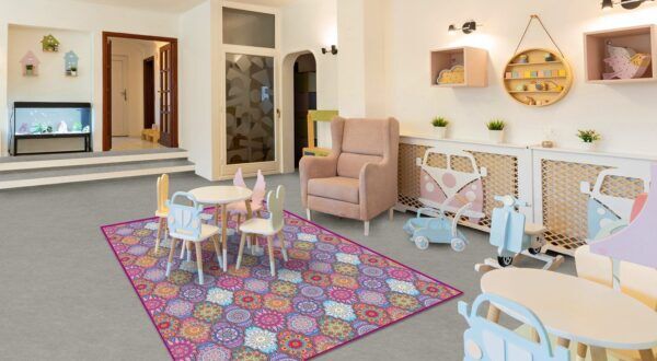 Vinyl vloerkleed in diverse afmetingen – Mozaïek