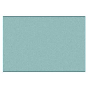 Vinyl vloerkleed in diverse afmetingen – Effen Blauw