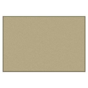 Vinyl vloerkleed in diverse afmetingen – Effen Beige foto 2