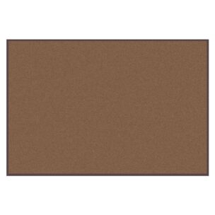 Vinyl vloerkleed in diverse afmetingen – Effen Bruin