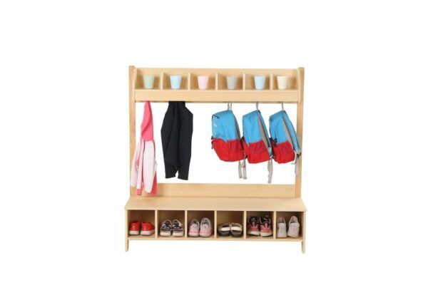 Kinderopvang Kapstok met Schoenenbankje