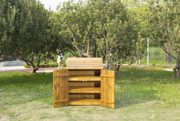 Buitenkast Dichte Deuren