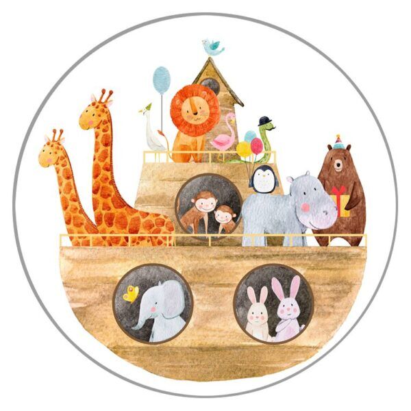 Vinyl vloerkleed in diverse afmetingen – Dieren in Boot