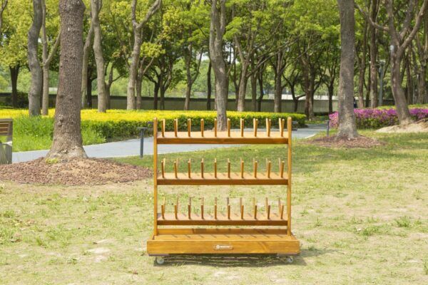 Verrijdbare Laarzenrek Buiten