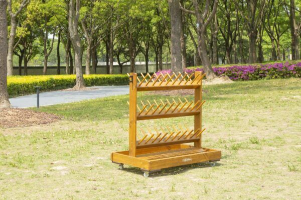 Verrijdbare Laarzenrek Buiten