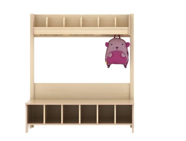 Kinderopvang Kapstok met Schoenenbankje