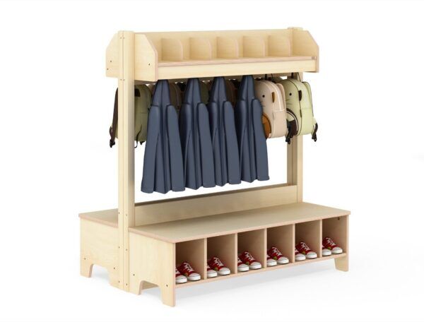 Kinderopvang Kapstok met Schoenenbankje