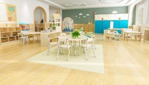 Vierkant vloerkleed – Beige 240 x 200 cm