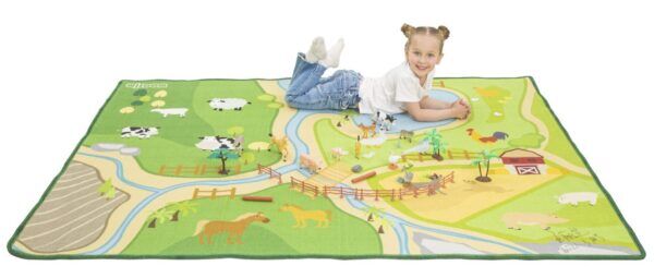 Speelkleed Groot – Boerderij 200 x 150 cm