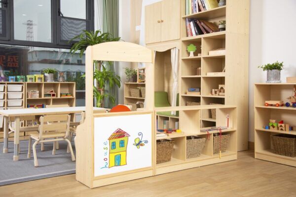 Auto Speelmeubel met Stuurwiel en Krijtbord